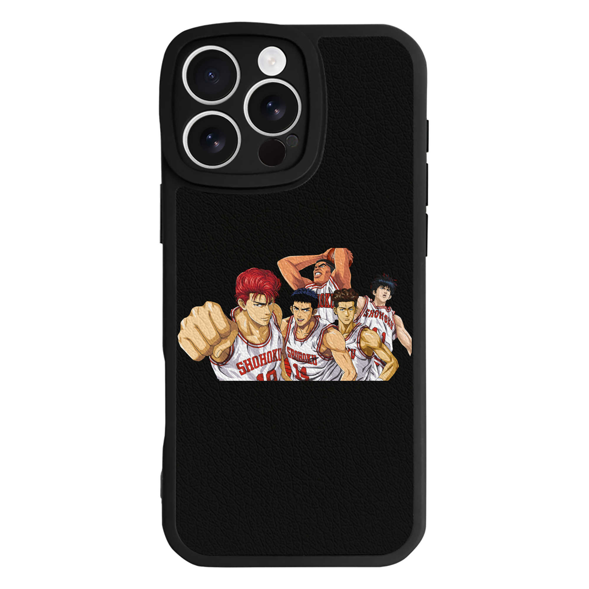 （画像用） SLAM DUNK／スラムダンク 【iPhone 16シリーズ対応】シリコンスマホケース（レザー調） 材質：シリコン